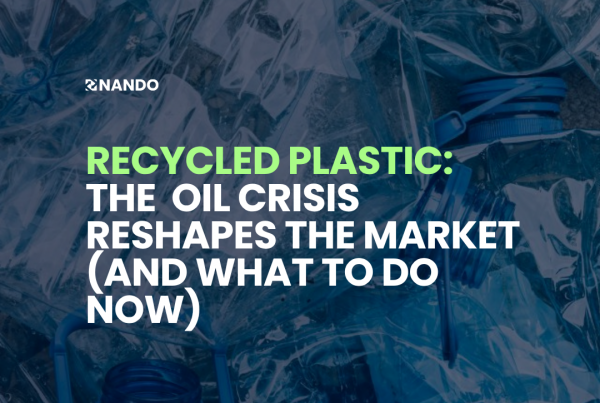 Plastic recycling process compared to virgin plastic production affected by 2026 oil crisis