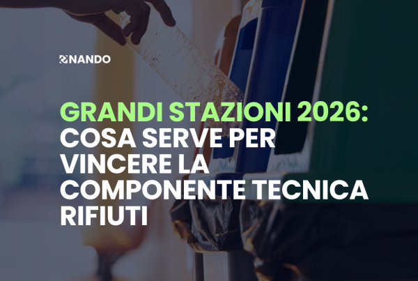 Cosa serve per vincere la componente tecnica rifiuti nella gara Grandi Stazioni 2026