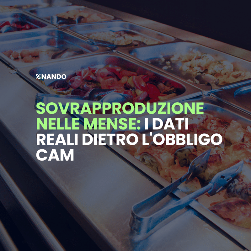 Monitoraggio plate waste per portata nelle mense scolastiche con NANDO.App — sovrapproduzione e spreco alimentare
