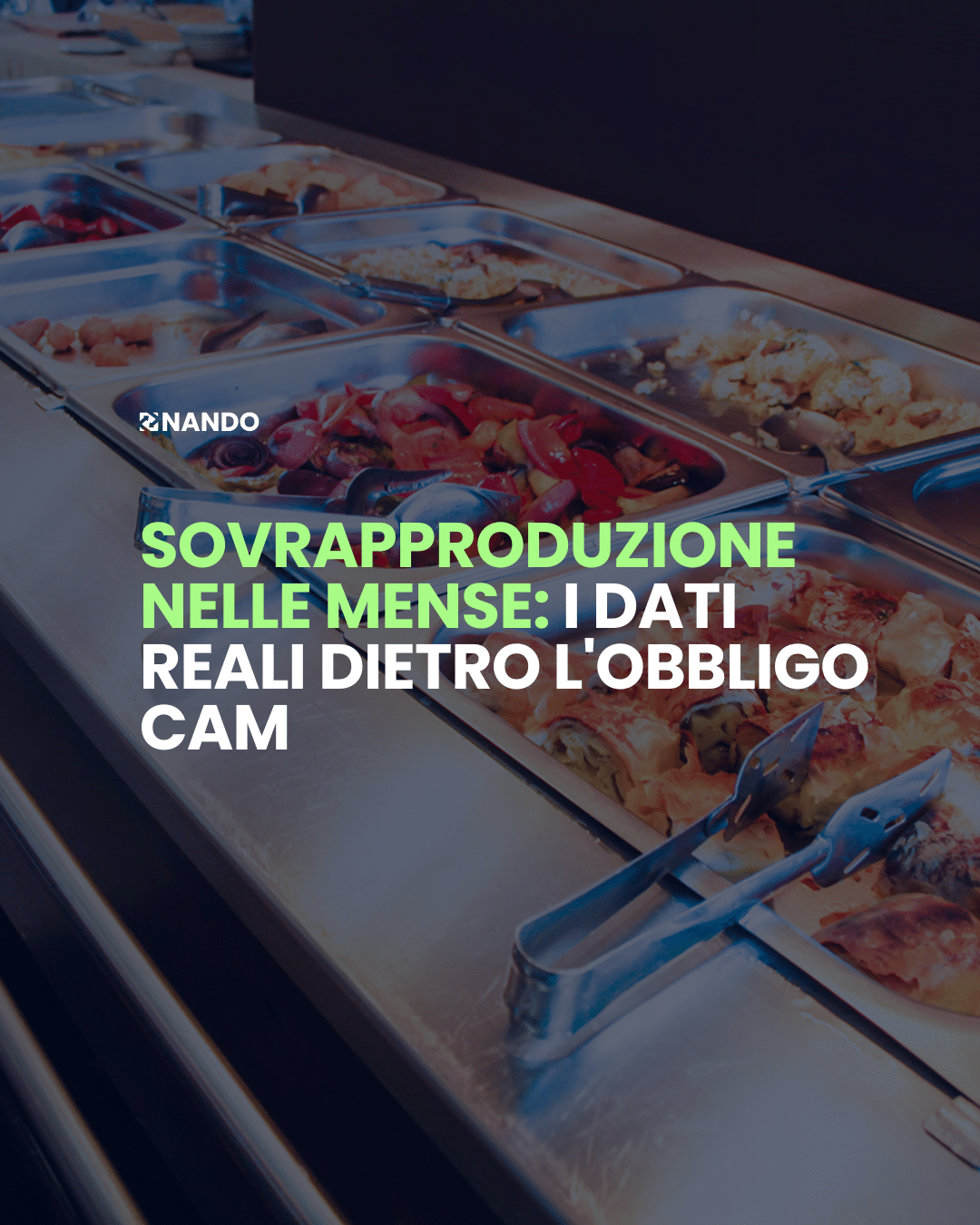 Monitoraggio plate waste per portata nelle mense scolastiche con NANDO.App — sovrapproduzione e spreco alimentare