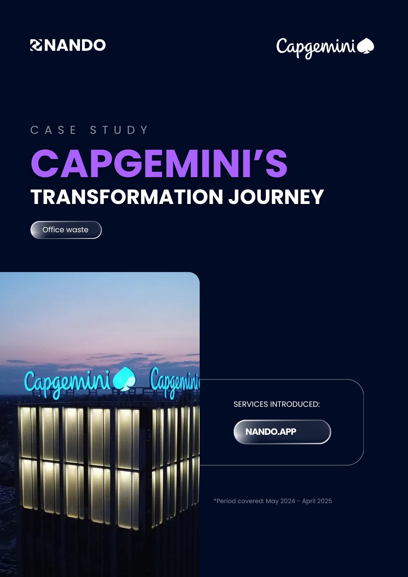 Case Study Capgemini x NANDO