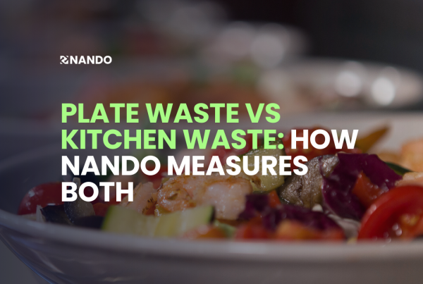 difference between plate waste and kitchen waste in collective catering